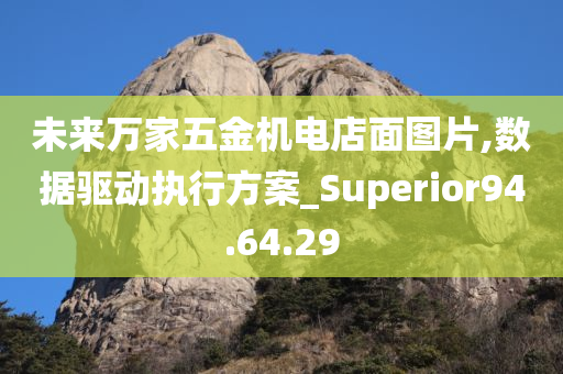 未来万家五金机电店面图片,数据驱动执行方案_Superior94.64.29