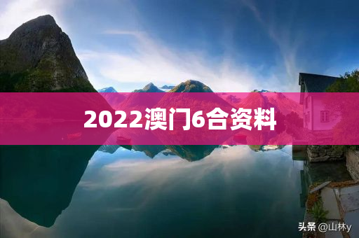 2022澳门6合资料