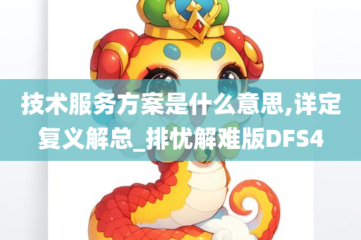 技术服务方案是什么意思,详定复义解总_排忧解难版DFS4