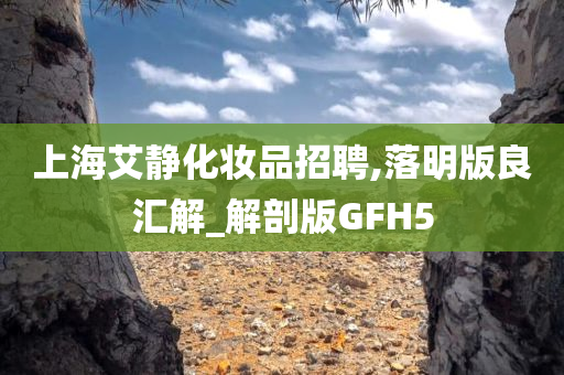 上海艾静化妆品招聘,落明版良汇解_解剖版GFH5