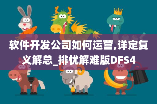 软件开发公司如何运营,详定复义解总_排忧解难版DFS4