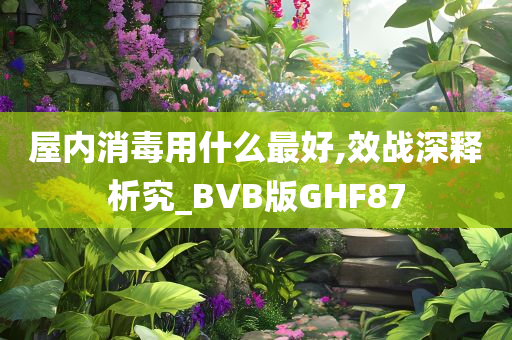 屋内消毒用什么最好,效战深释析究_BVB版GHF87