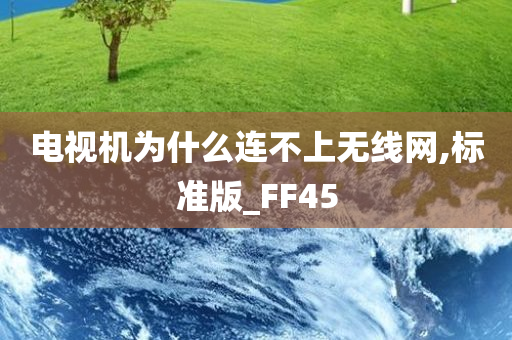 电视机为什么连不上无线网,标准版_FF45