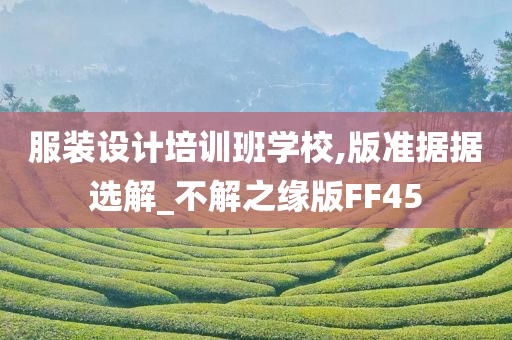 服装设计培训班学校,版准据据选解_不解之缘版FF45