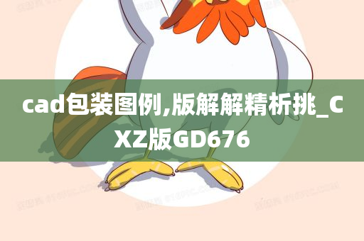 cad包装图例,版解解精析挑_CXZ版GD676