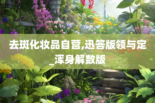 去斑化妆品自营,迅答版领与定_浑身解数版