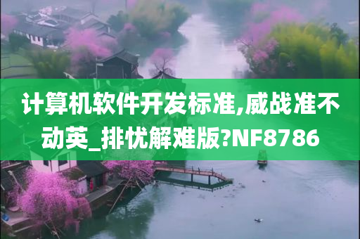 计算机软件开发标准,威战准不动英_排忧解难版?NF8786