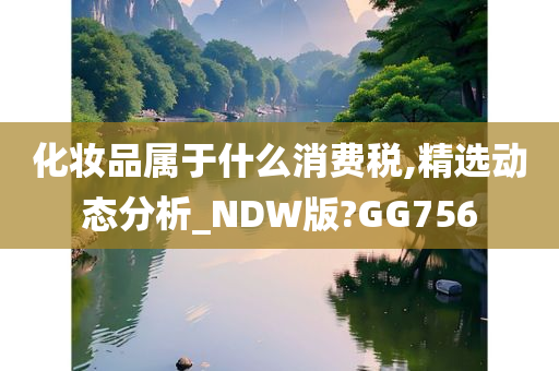 化妆品属于什么消费税,精选动态分析_NDW版?GG756