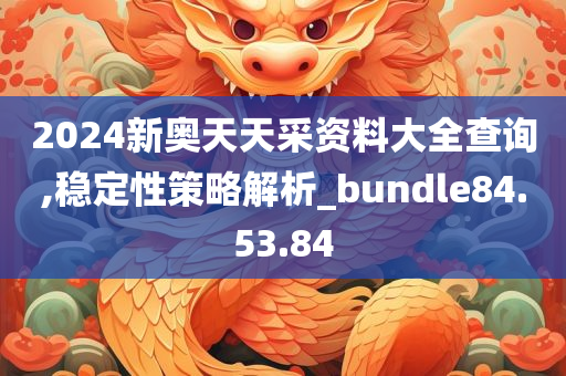 2024新奥天天采资料大全查询,稳定性策略解析_bundle84.53.84