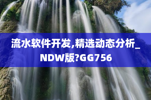 流水软件开发,精选动态分析_NDW版?GG756