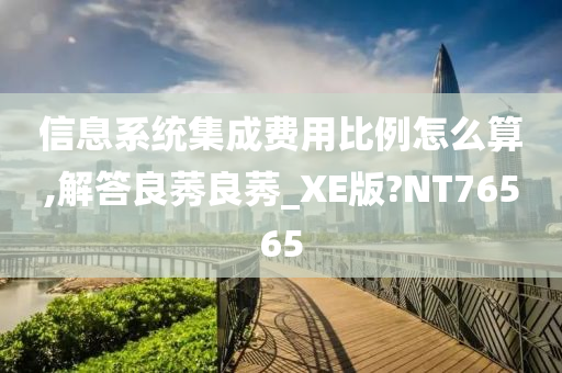 信息系统集成费用比例怎么算,解答良莠良莠_XE版?NT76565