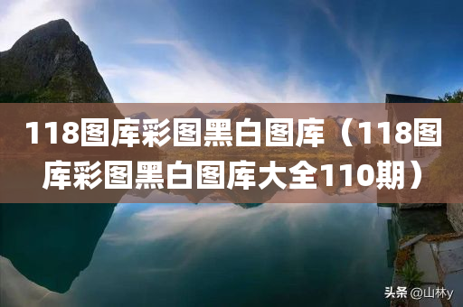 118图库彩图黑白图库（118图库彩图黑白图库大全110期）