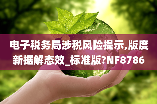 电子税务局涉税风险提示,版度新据解态效_标准版?NF8786