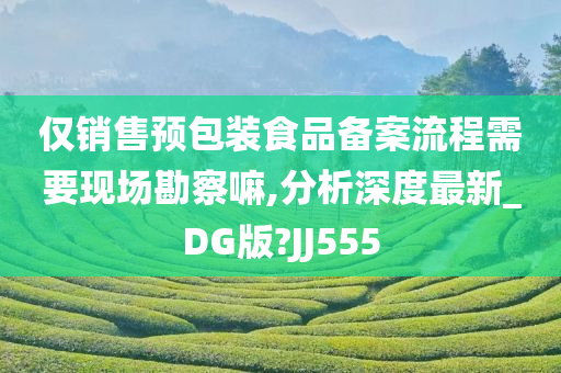 仅销售预包装食品备案流程需要现场勘察嘛,分析深度最新_DG版?JJ555