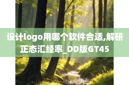 设计logo用哪个软件合适,解研正态汇经率_DD版GT45