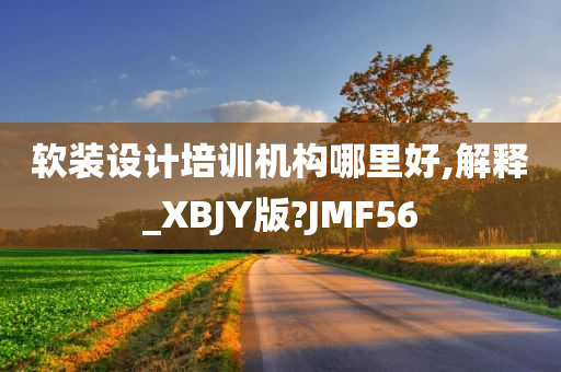 软装设计培训机构哪里好,解释_XBJY版?JMF56