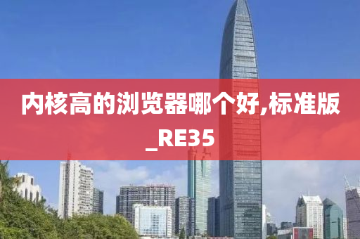 内核高的浏览器哪个好,标准版_RE35