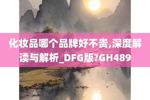 化妆品哪个品牌好不贵,深度解读与解析_DFG版?GH489