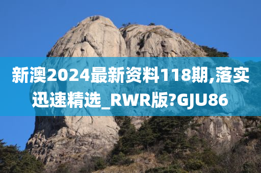 新澳2024最新资料118期,落实迅速精选_RWR版?GJU86