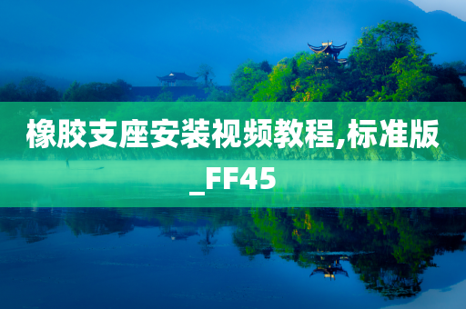 橡胶支座安装视频教程,标准版_FF45