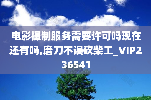 电影摄制服务需要许可吗现在还有吗,磨刀不误砍柴工_VIP236541