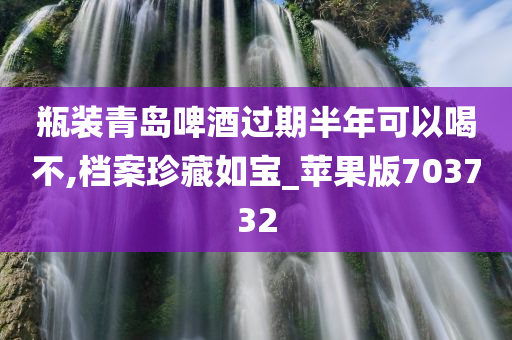 瓶装青岛啤酒过期半年可以喝不,档案珍藏如宝_苹果版703732