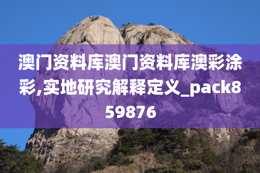 澳门资料库澳门资料库澳彩涂彩,实地研究解释定义_pack859876