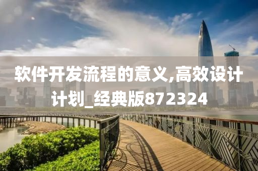 软件开发流程的意义,高效设计计划_经典版872324