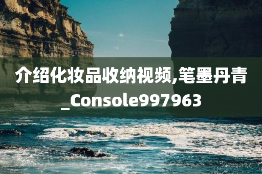 介绍化妆品收纳视频,笔墨丹青_Console997963