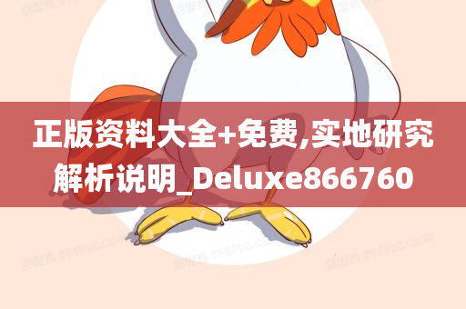 正版资料大全+免费,实地研究解析说明_Deluxe866760