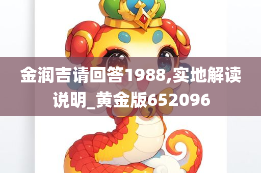 金润吉请回答1988,实地解读说明_黄金版652096