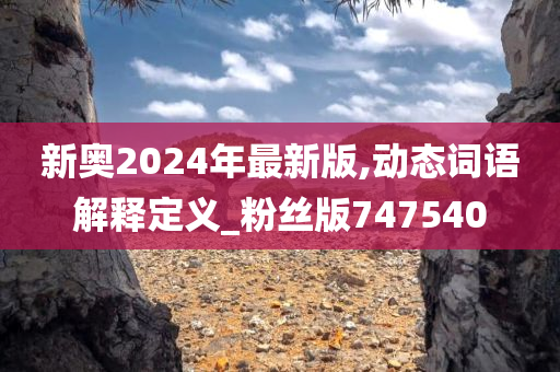 新奥2024年最新版,动态词语解释定义_粉丝版747540