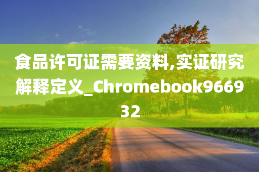 食品许可证需要资料,实证研究解释定义_Chromebook966932