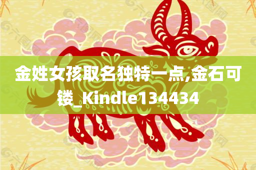 金姓女孩取名独特一点,金石可镂_Kindle134434