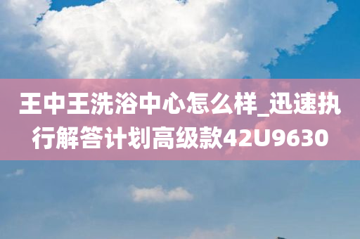 王中王洗浴中心怎么样_迅速执行解答计划高级款42U9630