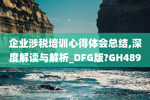 企业涉税培训心得体会总结,深度解读与解析_DFG版?GH489