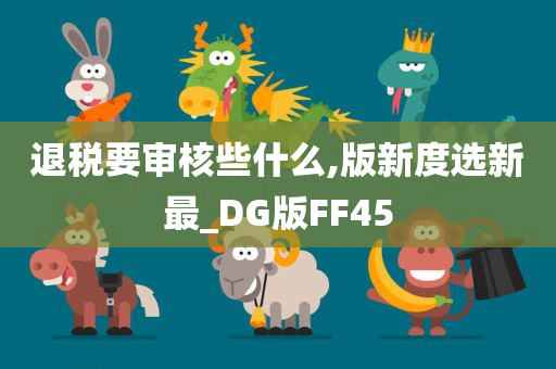 退税要审核些什么,版新度选新最_DG版FF45