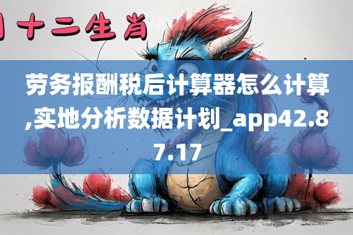 劳务报酬税后计算器怎么计算,实地分析数据计划_app42.87.17